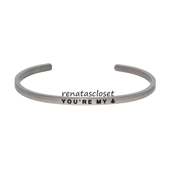 CharityBands by MantraBand "You're my Anchor" NMCRS Ladies Bracelet NWT/NIB - Picture 1 of 6